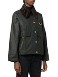 Barbour Giubbotto Catton Wax Donna LWX1333 Sage/ancient - Verde