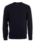 Barbour Pullover Maglione Essential Patch Crew Uomo MKN0584 Navy - Blu