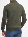 Barbour Maglione Patch Half Zip Uomo MKN0585 - Verde