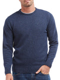 Barbour Pullover Essential Tisbury Crew Uomo MKN0844 - Blu