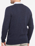 Barbour Pullover Essential Tisbury Crew Uomo MKN0844 Navy - Blu