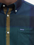 Barbour Camicia Casual Dunoon Taillored Uomo MSH4980 - Blu