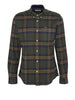 barbour camicia casual portdown tailored uomo msh5035 olive verde 2660427