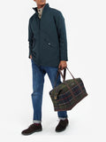 Barbour Borsone Cree Tartan Holdall Unisex UBA0608 Classic Tartan - Verde