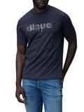 Blauer T-shirt Bourne Uomo 24WBLUH02222-006962 - Blu