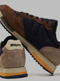 Blauer Sneakers Uomo F4QUEENS01/WAX - Marrone