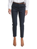 b.young Pantalone Chino Bydays Cigaret Donna 20803473 Copenhagen Night - Blu