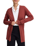 b.young Cardigan Bymmorla Long Donna 20814392 - Marrone