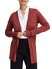 b young cardigan bymmorla long donna 20814392 marrone 3830534