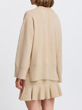 b.young Pullover Maglione Byotari Donna 20815258 Humus Melange - Beige