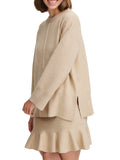 b.young Pullover Maglione Byotari Donna 20815258 Humus Melange - Beige