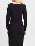 b.young Vestito Mini Bypoli Donna 20815317 Black - Nero