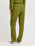 b.young Pantalone Chino Bydenoa Donna 20815520 Woodbine - Verde