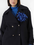 CafèNoir Cappotto Donna C7JI0079 Navy - Blu