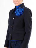 CafèNoir Cappotto Corto Monopetto Donna C7JI0080 Navy - Blu