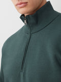 Colmar Felpa Mezza Zip Uomo 6255-1WX Bottle - Verde