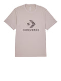 Converse T-shirt Back To School Star Chev Uomo 10026684-A03 Papyrus - Avorio