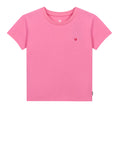 Converse T-shirt Slim Jersey Donna 10027252-A05 Pink - Rosa