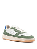 Date Sneakers Court 2.0 Colored Verde Uomo M411-C2-CO - Bianco