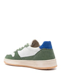 Date Sneakers Court 2.0 Colored Verde Uomo M411-C2-CO - Bianco