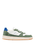 Date Sneakers Court 2.0 Colored Verde Uomo M411-C2-CO - Bianco