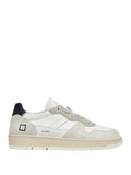 Date Sneakers Court 2.0 Vintage Calf Uomo M411-C2-VC - Bianco