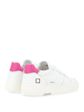 Date Sneakers Court Calf Donna W997-CR-CA - Bianco