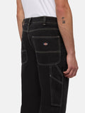 Dickies Jeans Straight Garyville Uomo DK0A4XEC Black Wash - Nero