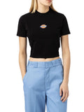 Dickies T-shirt Maple Valley Donna DK0A4XPO Black - Nero