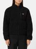 dickies giubbino mount hope fleece donna dk0a4ygn black nero 9123116