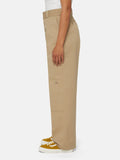 Dickies Pantalone Straight Double Knee Donna DK0A4YW2 Khaki - Beige