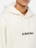 Dickies Felpa Cappuccio Enterprise Hoodie Uomo DK0A4Z2N Whitecap Gray - Bianco