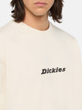 Dickies Felpa Enterprise Uomo DK0A4Z4K Whitecap Gray - Bianco