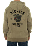 Dickies Felpa Cappuccio Panther Uomo DK0A87CI Imperial Green - Verde