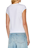 Diesel T-shirt Angie Donna A062680AFAA - Bianco