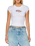 Diesel T-shirt Angie Donna A062680AFAA - Bianco