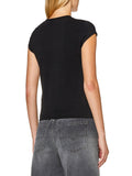 Diesel T-shirt Angie Donna A062680AFAA - Nero