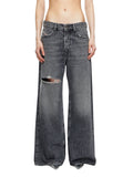 Diesel Jeans a Palazzo 1996 DSire Donna A06926007X4 - Nero