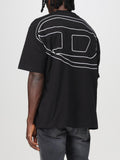 Diesel T-shirt Boggy Loose fit Uomo A113020HGAM - Nero