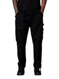 Dolly Noire Pantalone Cargo Ripstop Baggy Uomo PA205-PZ Black - Nero