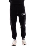 Drop Season 2 Pantalone Tuta Cargo Uomo FW24221 - Nero