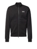 ea7 felpa zip uomo 8npm36pjvtz black nero 2163567