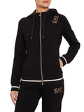 Ea7 Felpa Zip Donna 8NTM34TJTXZ Black - Nero