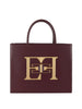 /enelisabetta franchi borsa a mano donna bs05a46e2 rouge noir bordeaux 6542273