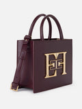 Elisabetta Franchi Borsa a Mano Donna BS06A46E2 Rouge Noir - Bordeaux