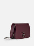 Elisabetta Franchi Borsa a Tracolla Donna BS11A46E2 Rouge Noir - Bordeaux