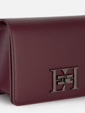 Elisabetta Franchi Borsa a Tracolla Donna BS11A46E2 Rouge Noir - Bordeaux