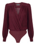 elisabetta franchi camicia casual camicia body donna cb00946e2 rouge noir bordeaux 7807982