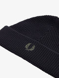 Fred Perry Berretto Waffle Knit Unisex C8130 - Nero