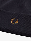 Fred Perry Berretto Classic Unisex C8161 Navy/darkcaramel - Blu